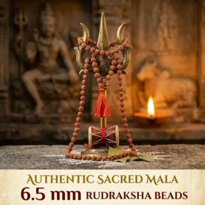 Rudraksha Mala 6.5 mm