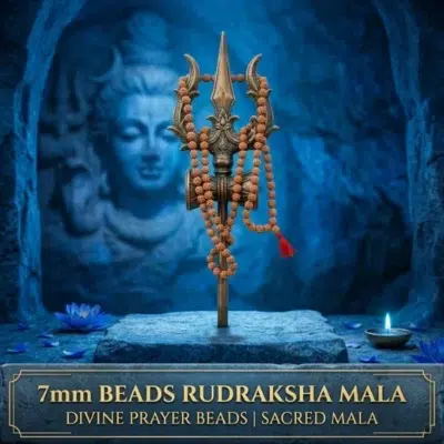 Rudraksha Mala 7 mm